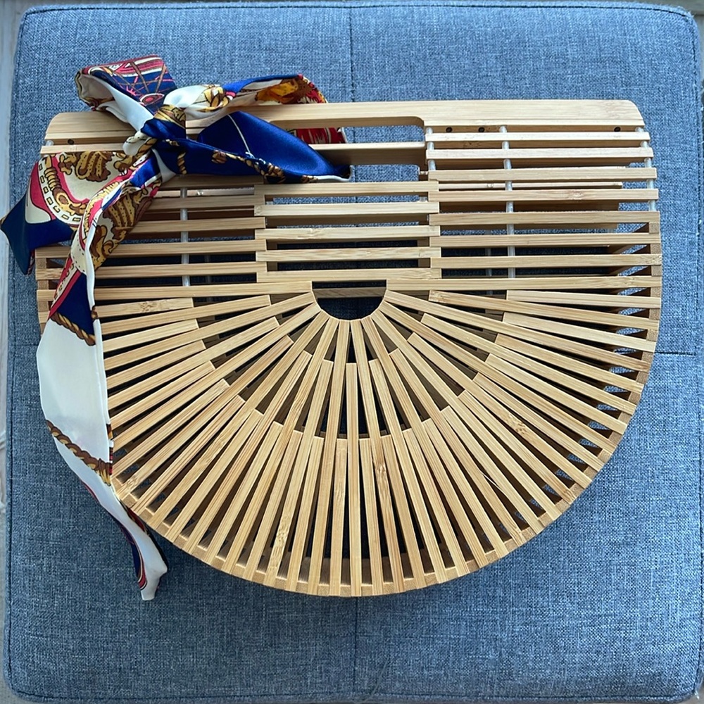 Summer wooden bag